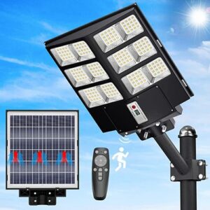 Dp Light 1000W Commercial Dusk To Dawn Street Light SOLAR Powered Security FLOODLIGHT