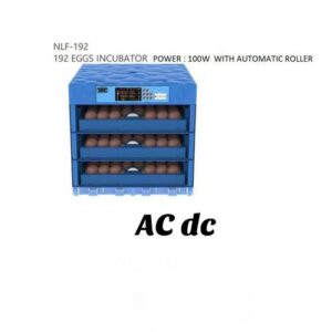 192 EGGS INCUBATORS WITH AUTOMATIC ROLLER