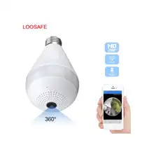 Generic SMART NANNY BULB CCTV SURVEILLANCE CAMERA WiFi / AP HOTSPOT