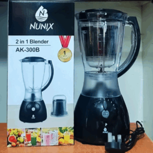 Nunix New 2 In 1 Blender With Grinding Machine 1.5 Ltrs Ak300b