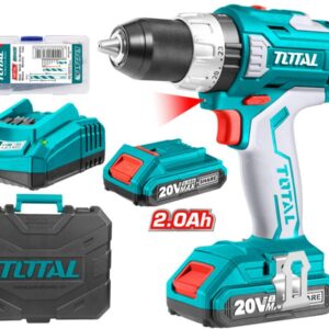 Total Powerful 20Volt Li-ion Cordless Drill TDLI2003