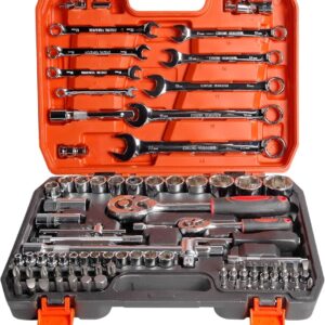 82pcs socket Tool set chrome vanadium